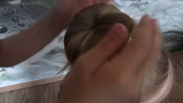 Как сделать шишку с бубликом .Легко и просто!!!!!!!!!! смотреть онлайн