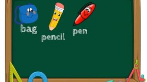 School Objects  song - Tiger Time 1