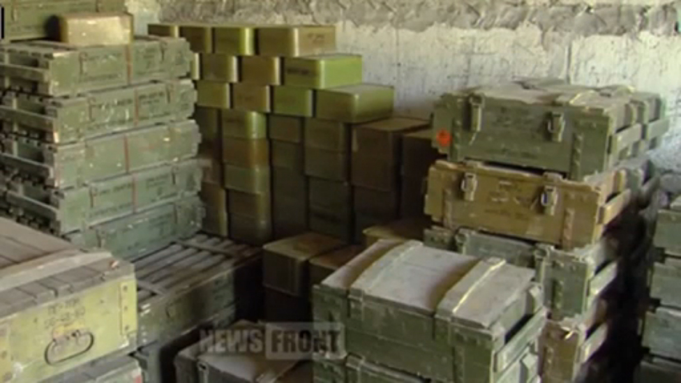 В ЛНР изъяли арсенал оружия, достаточного для вооружения половины батальона смотреть онлайн