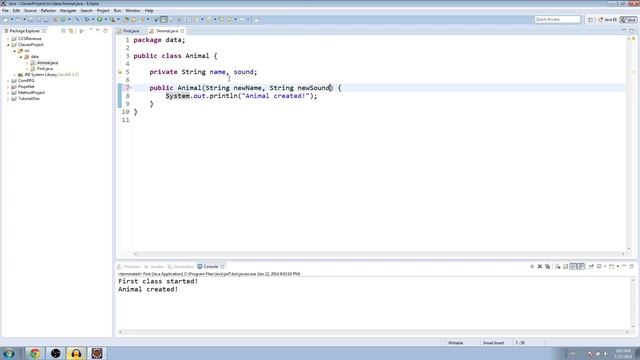 ► Java Tutorial: Classes смотреть онлайн