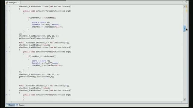 Java Checkbox Game смотреть онлайн