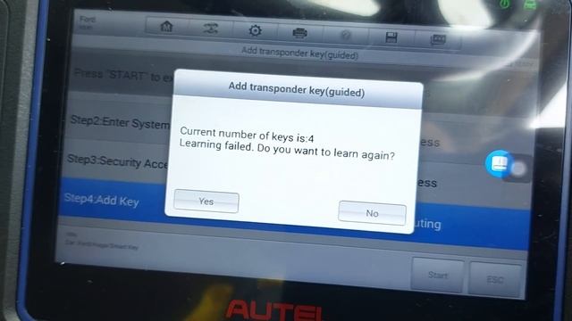 ?Ford Kuga 2013 AKL Smart key and transponder Success on ADD option using OTOFIX/OtoSys/Autel? смотреть онлайн