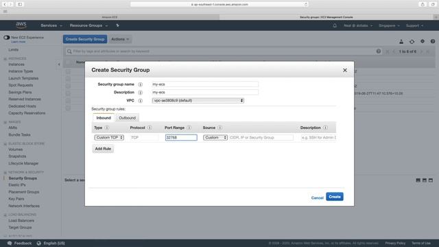 Amazon ECS with Elastic Load Balancing смотреть онлайн