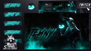 Оформление twitch неон / анимированная сцена starting , pause | рамки для стрима твич трово вкплей