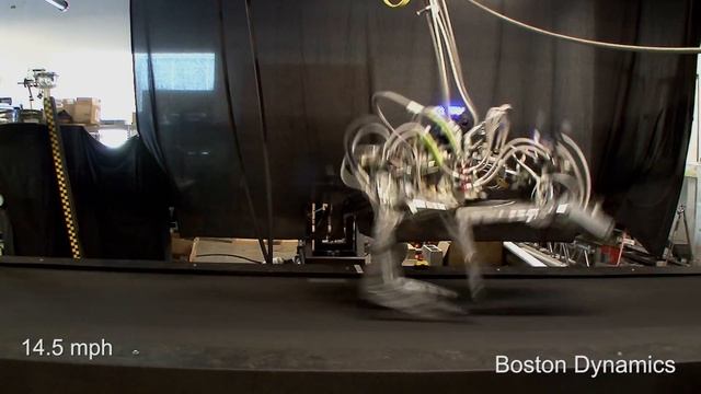 Cheetah Robot Gallops at 18 mph смотреть онлайн