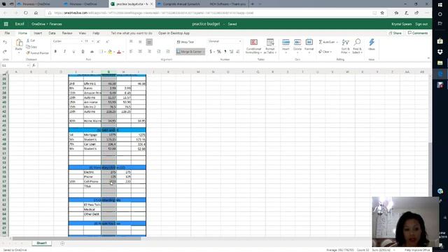 My Favorite 12 Month Budget Spending Plan Excel Spreadsheet смотреть онлайн