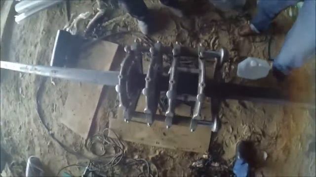 Паяем трубу ПНД 110 смотреть онлайн