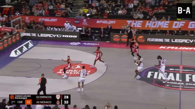 Olympiacos - AS Monaco | Full Highlights | Euroleague Semifinal | 19.05.2023 смотреть онлайн