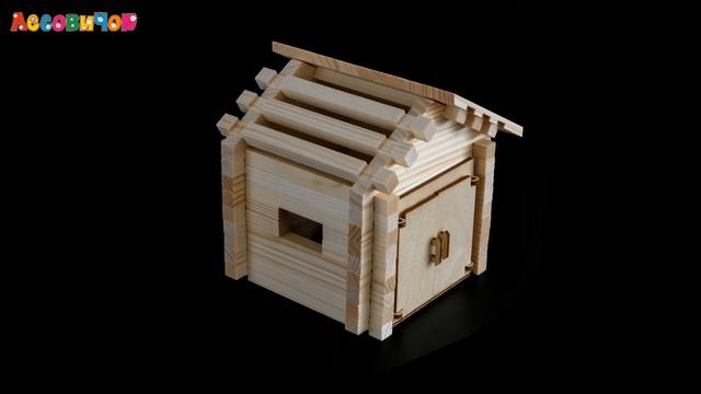 деревянный конструктор Ферма 1 смотреть онлайн