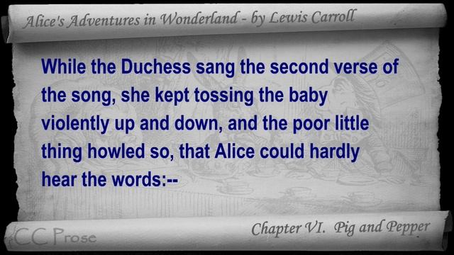 Chapter 06 - Alice's Adventures in Wonderland by Lewis Carroll - Pig and Pepper смотреть онлайн
