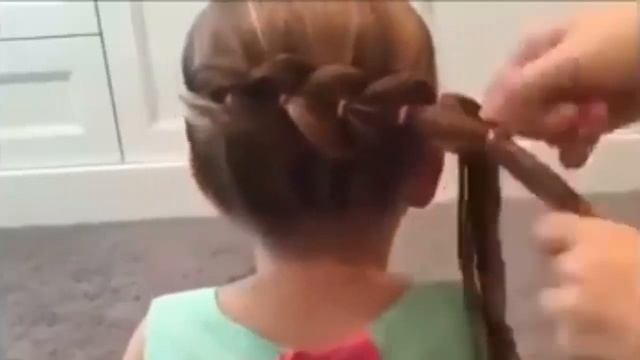Прическа для девочки с резиночками смотреть онлайн
