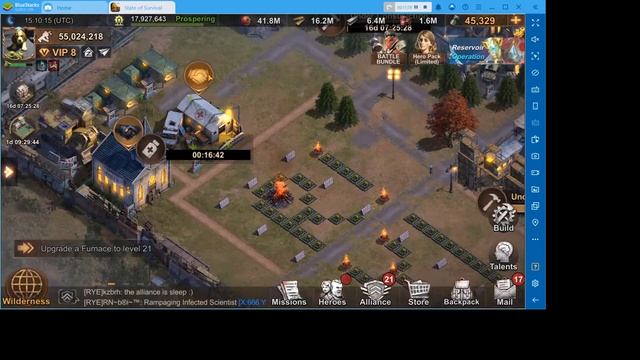 State of Survival - Heal and help healing troops automatically with Bluestacks - Alexio #206 смотреть онлайн