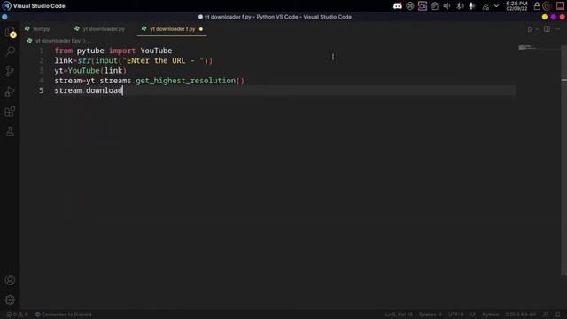 Youtube Video Downloader using Python | LofiCoder смотреть онлайн