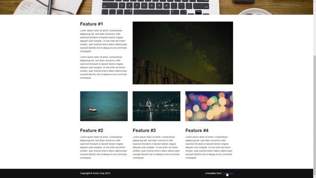 Media - Free Bootstrap Theme Preview смотреть онлайн