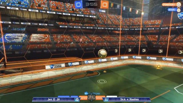Frosty Faustings IX - Jax & Jill vs. Sick + Nasties - Rocket League смотреть онлайн