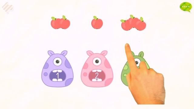 Game Number 1 To 5 - 123 Learning Game Bimi Boo