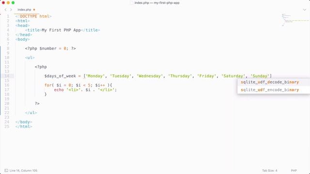 08 - PHP Basics - PHP Loops смотреть онлайн