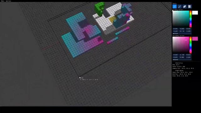 3D Voxel Editor - C++ OpenGL смотреть онлайн