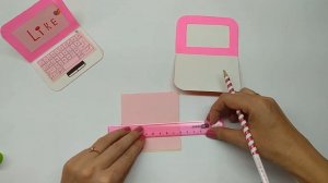 Мини Ноутбук из бумаги. Оригами. Поделка Компьютер. DIY Origami Laptop. Paper cpafts. Apple Laptop
