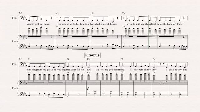Tuba - The Drug in Me Is You - Falling in Reverse - Sheet Music, Chords, & Vocals смотреть онлайн