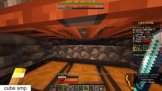 MINECRAFT LIVE | JOIN OUR SMP JAVA/POCKET 24/7 | CUBE GAMING смотреть онлайн
