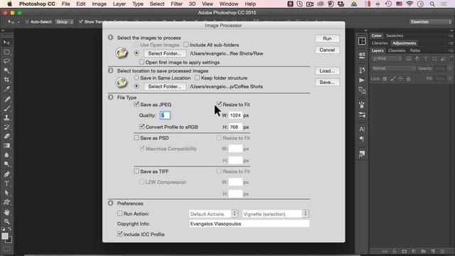 Raw to Jpg in Photoshop - Batch Export Tutorial смотреть онлайн