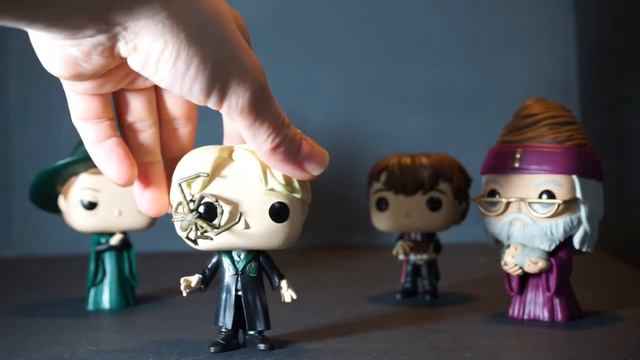 Harry Potter Funko Pop lot unbxoxing and review Dumbledore, Mcgonagall, Neville, Draco 115, 116, 11 смотреть онлайн