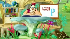 Английский алфавит тётушки Совы. Буква P