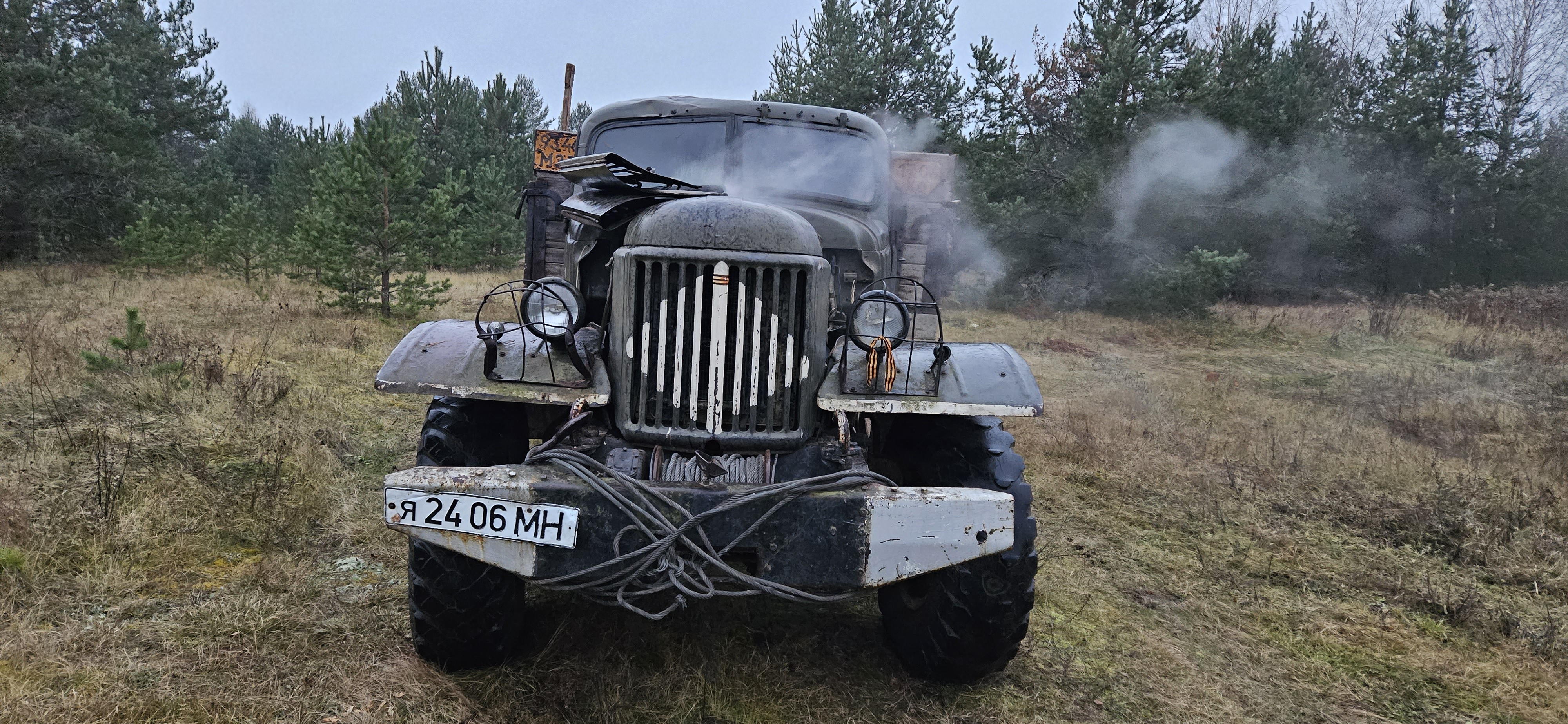 На ЗиЛ-157 КД поехать за дровами и закипеть.