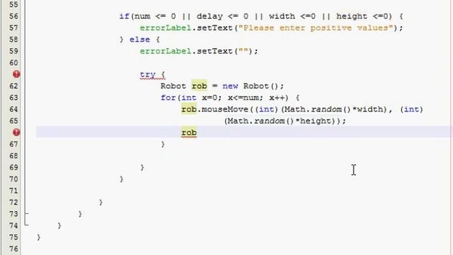 Java GUI Tutorial 12 - Virus mouse mover (Part 2) смотреть онлайн
