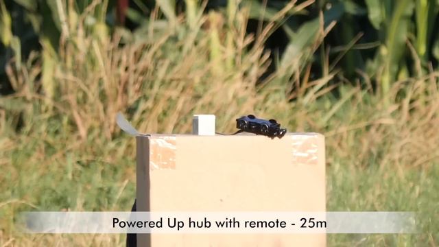 LEGO RC range test - new Powered Up hub wins with 50m! смотреть онлайн