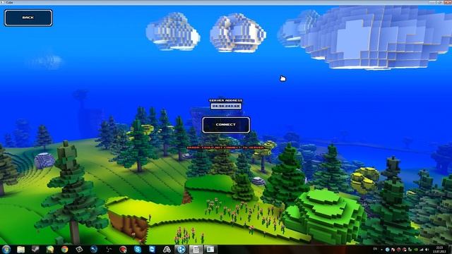 Как создать сервер Cube World через Hamachi смотреть онлайн
