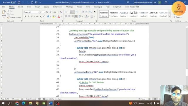 Android Studio Class-10 | alert Dialogbox#Android studio смотреть онлайн