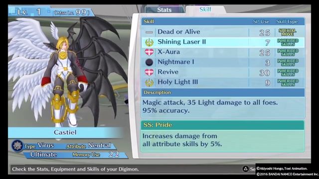 ALL LUCEMON EVOLUTIONS! - Digimon Story CYBER Sleuth смотреть онлайн