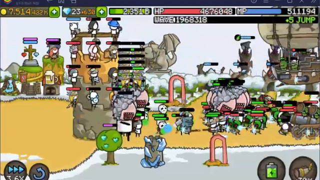 Grow Castle #4 - 1.9M waves DH4 GH FAB смотреть онлайн