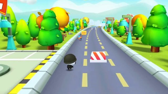 Little Panda Policeman | Educational Games for kids | PLAY POLICEMAN Game Learn BASIC SAFETY SKILLS смотреть онлайн