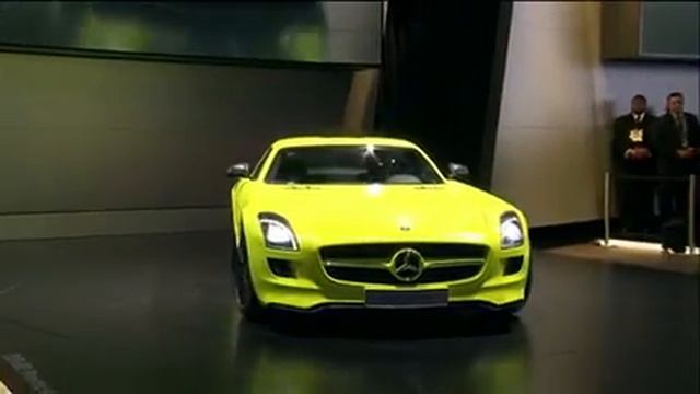 Mercedes-Benz SLS AMG E-CELL ready for the market 2013 смотреть онлайн