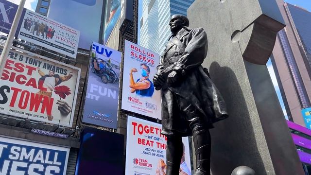 Прогулка по Таймс-сквер в НЬЮ-ЙОРКЕ, США, видеоблог о путешествиях! смотреть онлайн