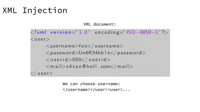 02-01-00 XML Injection смотреть онлайн