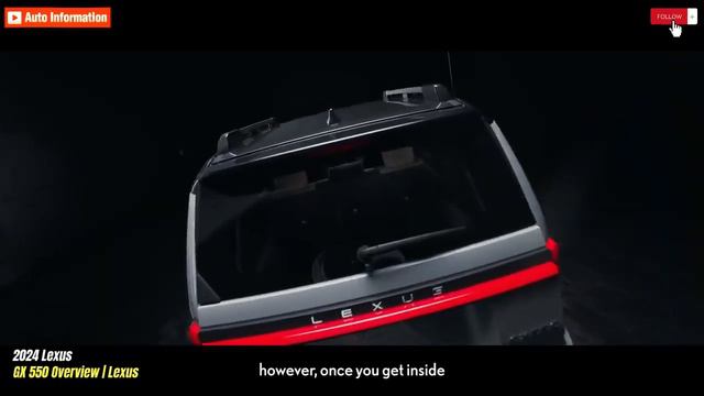 2024 Lexus GX 550 Overview | Lexus