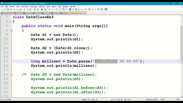 Java Date class with OTHER Methods #288 || Date & Time in Java Programming || java.util package смотреть онлайн