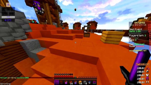 I AM THE EGG WARRIOR 0w0/ Hypickle Skywars смотреть онлайн