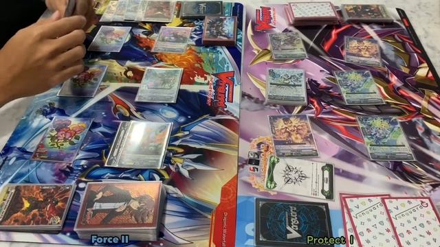 Cardfight Vanguard Standard: Neo Nectar Arboros VS Oracle Think Tank Tsukuyomi Round 1! смотреть онлайн