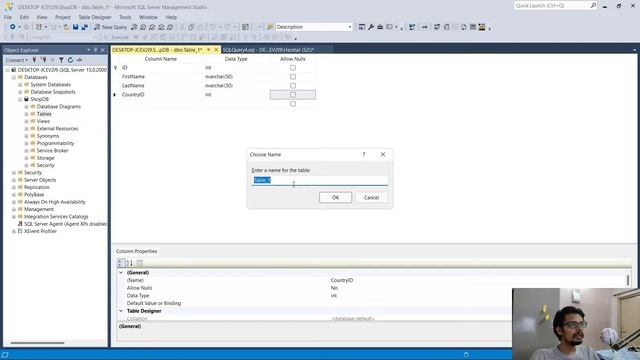 How to Create Table in SQL Server using Query | MS SQL Server Tutorial in Hindi смотреть онлайн