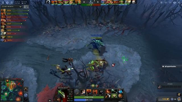 Miracle- Dragon Knight | Liquid vs Virtus.pro | 9527 MMR Dota 2 смотреть онлайн