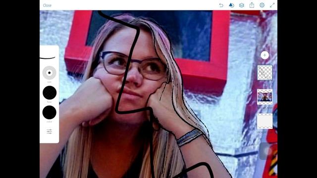 Making a #ToonMe Self-Portrait with Adobe Sketch смотреть онлайн