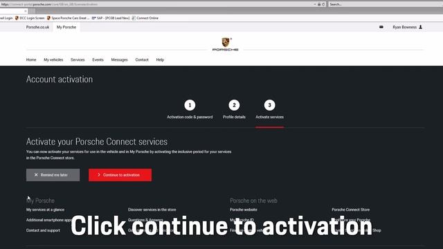 My Porsche Activation Tutorial смотреть онлайн