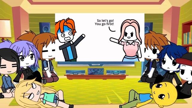 Roblox Characters React To Animation Videos! | Gacha Life | Part 9 смотреть онлайн