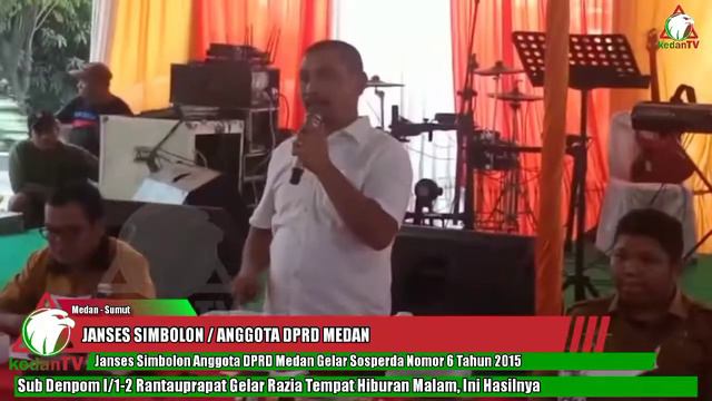 Janses Simbolon Anggota DPRD Medan Gelar Sosperda Nomor 6 Tahun 2015 Tentang Pengelolaan Persampaha смотреть онлайн