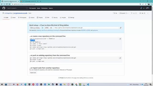Configurar Vs code e Github - (parte - após instalar git bash) смотреть онлайн